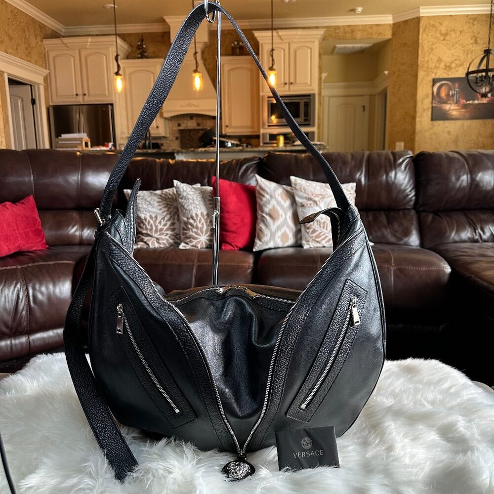 ❌SOLD❌ NWT Authentic Versace Repeat Large Hobo Bag
